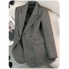 Women's Wool Long-Sleeve Blazer