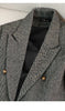 Women's Wool Long-Sleeve Blazer