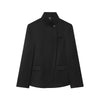 Women's Stand-Collar Blazer with Long Sleeves and Decorative Pockets in Four Colors