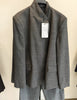 Women's Stand-Collar Blazer with Long Sleeves and Decorative Pockets in Four Colors