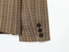 Women's Stand-Collar Blazer with Long Sleeves and Decorative Pockets in Four Colors