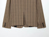 Women's Stand-Collar Blazer with Long Sleeves and Decorative Pockets in Four Colors