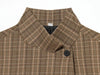 Women's Stand-Collar Blazer with Long Sleeves and Decorative Pockets in Four Colors