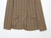 Women's Stand-Collar Blazer with Long Sleeves and Decorative Pockets in Four Colors