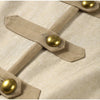 Women's Knit-Patchwork Blazer with Frog Closures and Shoulder Pads in Eight Styles