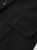 Women's Tailored V-Neck Blazer with a Three-Button Front in Gray or Black