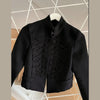Women's Frog-Button Blazer with a Stand Collar and Long Sleeves in Seven Styles