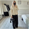 Women's Frog-Button Blazer with a Stand Collar and Long Sleeves in Seven Styles
