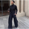 Women's Frog-Button Blazer with a Stand Collar and Long Sleeves in Seven Styles