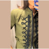 Women's Frog-Button Blazer with a Stand Collar and Long Sleeves in Seven Styles