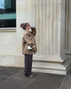 Women's Solid Lapel Blazer with Long Sleeves Pockets and a Single-Button Front