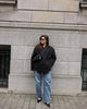 Women's Solid Lapel Blazer with Long Sleeves Pockets and a Single-Button Front