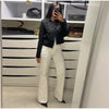 Women's Cropped Napoleon Blazer with Frog Closures and Patchwork Panels