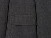 Women's Tailored Blazer Coat with a Single-Button Front in Dark Gray Brown Black or Beige