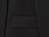 Women's Tailored Blazer Coat with a Single-Button Front in Dark Gray Brown Black or Beige