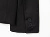 Women's Tailored Blazer Coat with a Single-Button Front in Dark Gray Brown Black or Beige