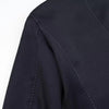 Women's Striped Double-Breasted Blazer with Notched Lapels and Long Sleeves