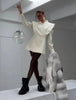 Women's Solid Waist Cinching Blazer Short Chic Wide Shoulder Split Sleeves Single Breated Spring Street Wear
