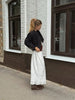 Women's Navy Napoleon Blazer Jacket with Braided Trim and Shoulder Pads