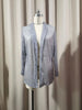 Women's Sequin Blazer with a Shimmering Finish and Long Sleeves