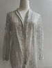 Women's Sequin Blazer with a Shimmering Finish and Long Sleeves