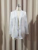 Women's Sequin Blazer with a Shimmering Finish and Long Sleeves