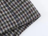 Women's Vintage Asymmetrical Blazer with a Houndstooth Pattern and Notched Lapels