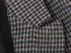 Women's Vintage Asymmetrical Blazer with a Houndstooth Pattern and Notched Lapels