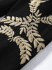 Women's Cropped Military-Style Blazer with Cord Braid Trim and Gold Buttons
