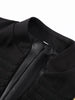 Women's Cropped Military-Style Blazer with Cord Braid Trim and Gold Buttons