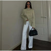 Women's Asymmetrical Blazer with Side Buttons and Ruffle Detail