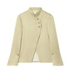 Women's Spring Blazer Jacket with a Relaxed Fit in Light Green or Black