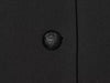 Women's Black Stand-Collar Blazer with a Button Front and Long Sleeves