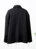 Women's Oversized Single-Button Blazer with Notched Lapels in Six Color Styles