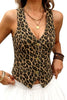 Women's Cropped Denim Vest, Cotton-Blend Fabric, V-Neck, Button Front, Adjustable Back Tie and Faux Pockets