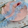 1 Meter Width 3.6cm  Lace Trim Fabric DIY Embroidery Bowknot Shape Lace Ribbon For Garment Wedding Dress Sewing Decoration