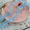 1 Meter Width 3.6cm  Lace Trim Fabric DIY Embroidery Bowknot Shape Lace Ribbon For Garment Wedding Dress Sewing Decoration