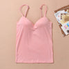 1 pc Female Summer Vest Padded Sweet Vogue Sexy Strap Casual Sleeveless Camisole For Woman Girl