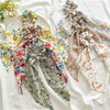 1 pc Spring Summer Bohemian Women Girls Printted Scrunchies Ribbon Elastic Hairband Elegant Cross Boho Hair Accessories