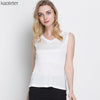 100% Pure Silk Women's Tank Tops Fem Casual Blouse Women Sleeveless Vest Blusa Feminina Blouses Ladies Shirts For Female Woman