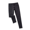 100kg 4XL Large Size Women Slim Stretch Denim Pants Office Lady Korean Style Autumn High Waist Black Skinny Pencil Jeans