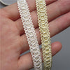 10yards/Lot 1cm Vintage Nylon Ribbon Lace Edge Trim Belt Applique Fabric Sewing Craft DIY Wedding Dress