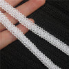 10yards/Lot 1cm Vintage Nylon Ribbon Lace Edge Trim Belt Applique Fabric Sewing Craft DIY Wedding Dress