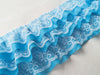 11CM Wide Three Layers 3d Pleated Chiffon Fabric Lace Ruffle Collar Trim Embroidery Ribbon DIY Wedding Dress Sewing Supplies