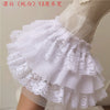11CM Wide Three Layers Pleated Chiffon Fabric Guipure Lace Embroidery Fringe Ribbon Ruffle Trim Dolls Clothes Dress Sewing Decor