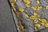 2 Piece Runwy Women Summer Twinsets Slash Neck Knit Tops And Vintage Retro Floral Lace Long Mid-Calf Ladies Skirt Suits NS216