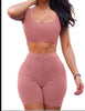 2 Piece Set Women Yoga Set Women's Two Piece Dress Crop Top Skirt Set Sleeveless Outfits Summer Clothes For Women Sleeveless