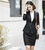 2 Pieces Sets Formal Blazers Women Business Suits With Jackets Coat and Skirt Office Ladies Striped Work Wear Sets