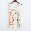 New ani totoro Printing Tank Tops camisole Womens Sleeveless T Shirt Tee Vest cami Loose plus-size camisole tank DMLM8134