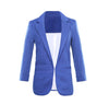 2015 Womens Candy Colors Slim Casual Blazer With Three Quarter Sleeve Notched  Jacket Coat Outwear Plus Size Solid Work Blazer